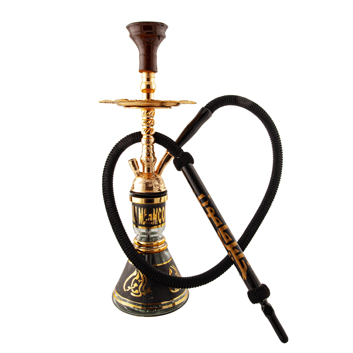 Khalil Mamoon Balha Safari Gold 22" Hookah Shisha | The Premium Way, image 2 of 15