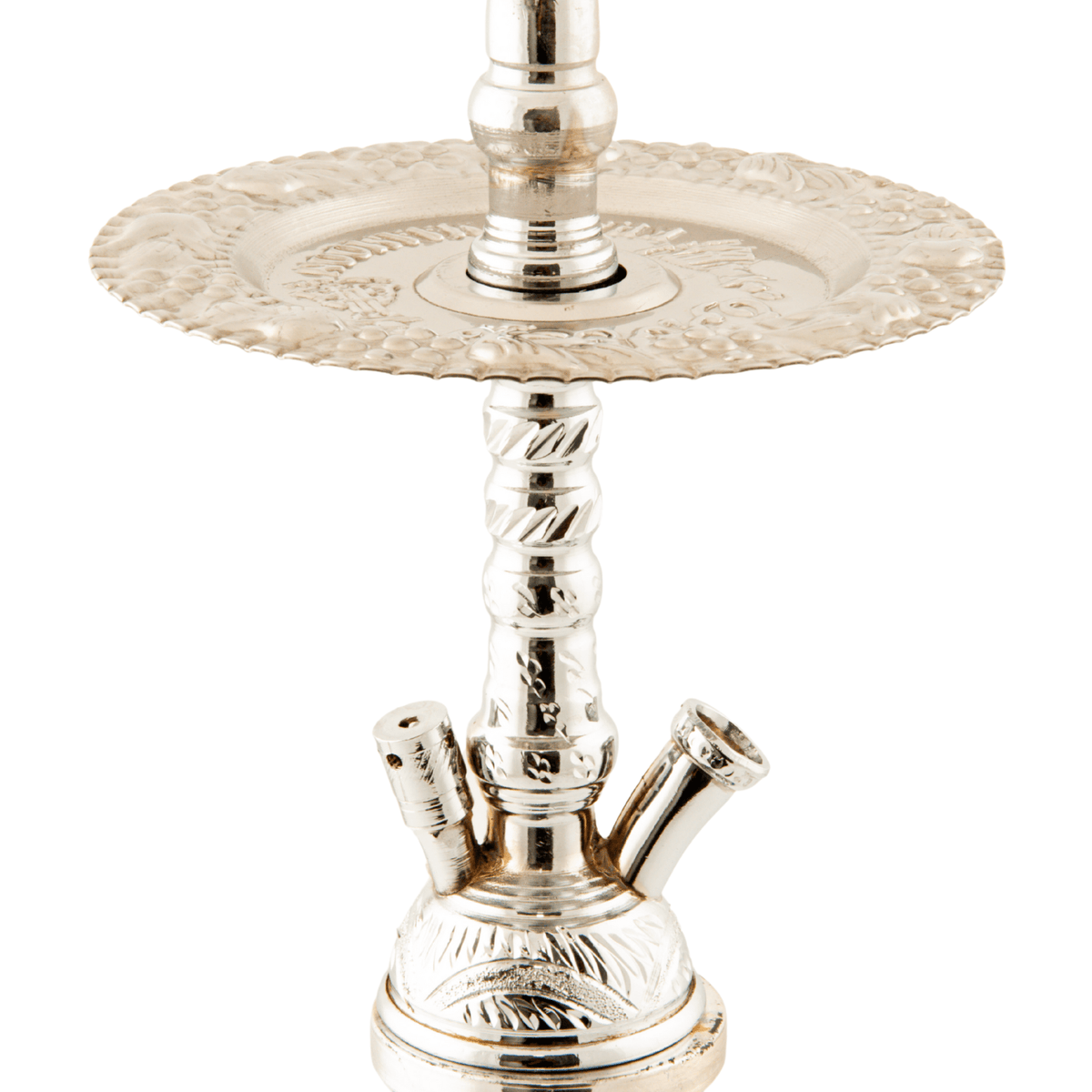 Khalil Mamoon Balha Safari Silver Blue 22" Hookah Shisha | The Premium Way, image 4 of 15
