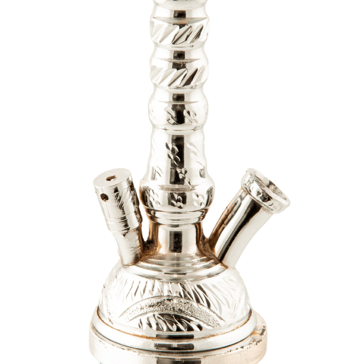 Khalil Mamoon Balha Safari Silver Blue 22" Hookah Shisha | The Premium Way, image 13 of 15