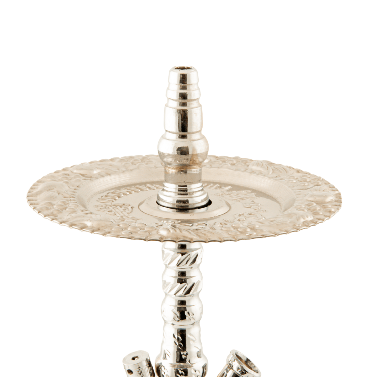Khalil Mamoon Balha Safari Silver Blue 22" Hookah Shisha | The Premium Way, image 3 of 15
