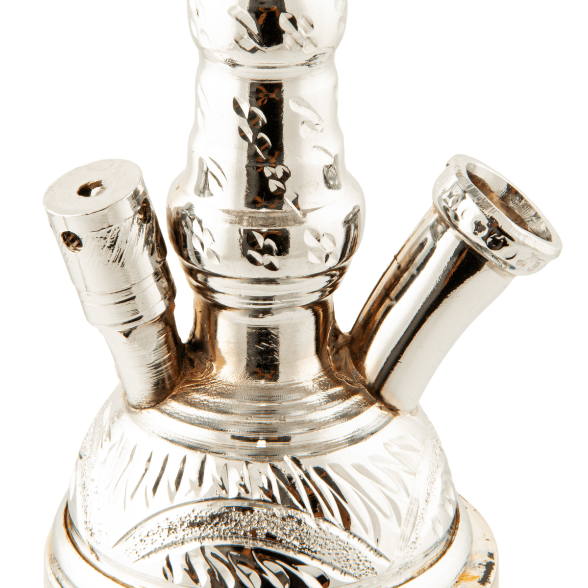 Khalil Mamoon Balha Safari Silver Blue 22" Hookah Shisha | The Premium Way, image 15 of 15