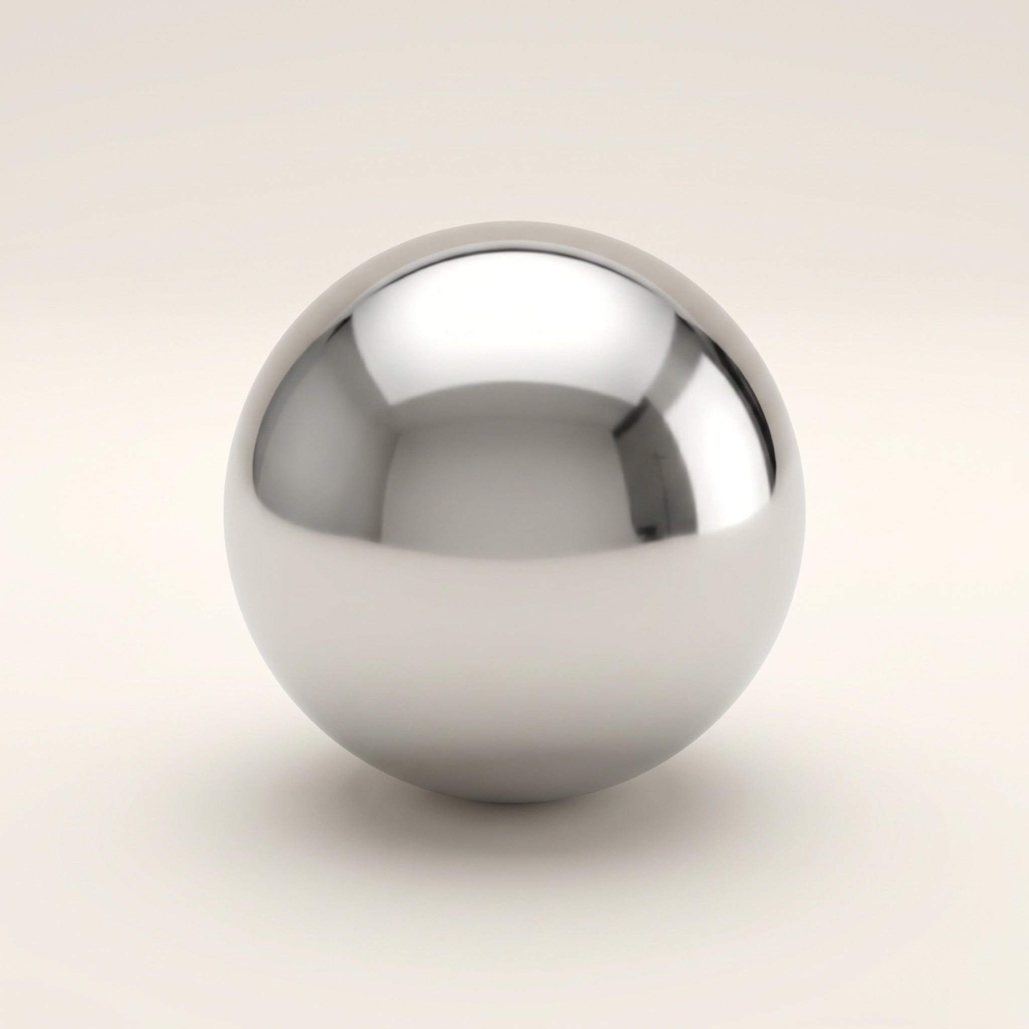 Khalil Mamoon 6mm stainless steel purge valve ball bearing replacement, mirror-polished finish