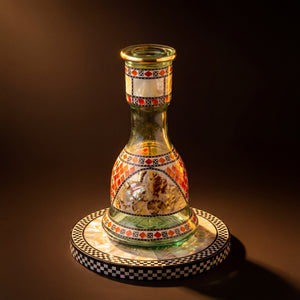 Khalil Mamoon Sadaf Shell Inlay Shisha Base