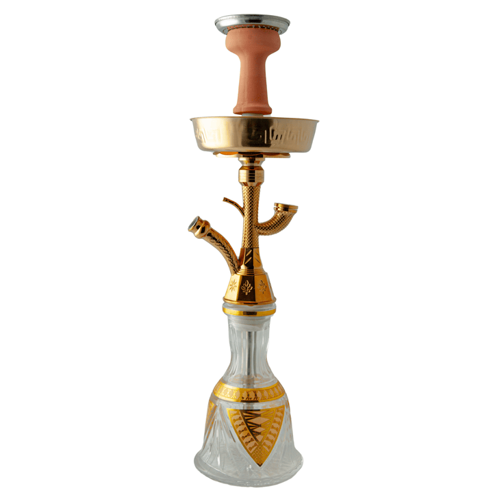 King Buzz Gold Traditional Shisha 47cm (Medium) Shisha | The Premium Way