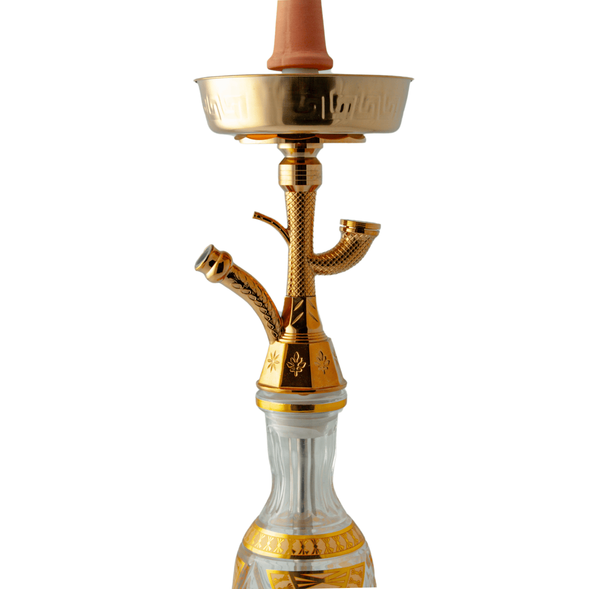 King Buzz Gold Traditional Shisha 47cm (Medium) Shisha | The Premium Way, image 8 of 18