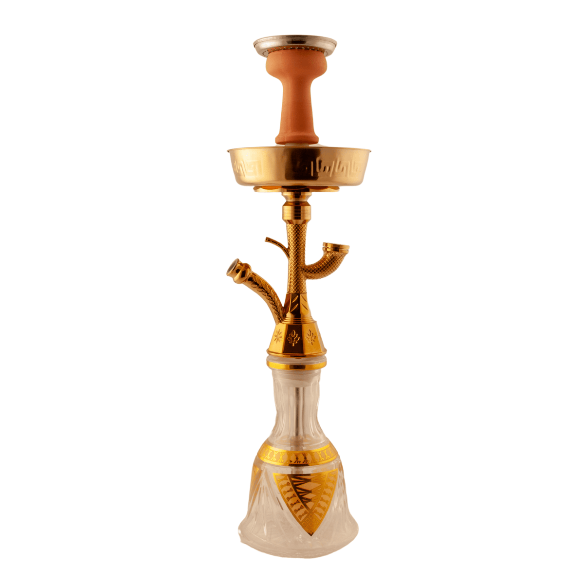 King Buzz Gold Traditional Shisha 47cm (Medium) Shisha | The Premium Way, image 7 of 18