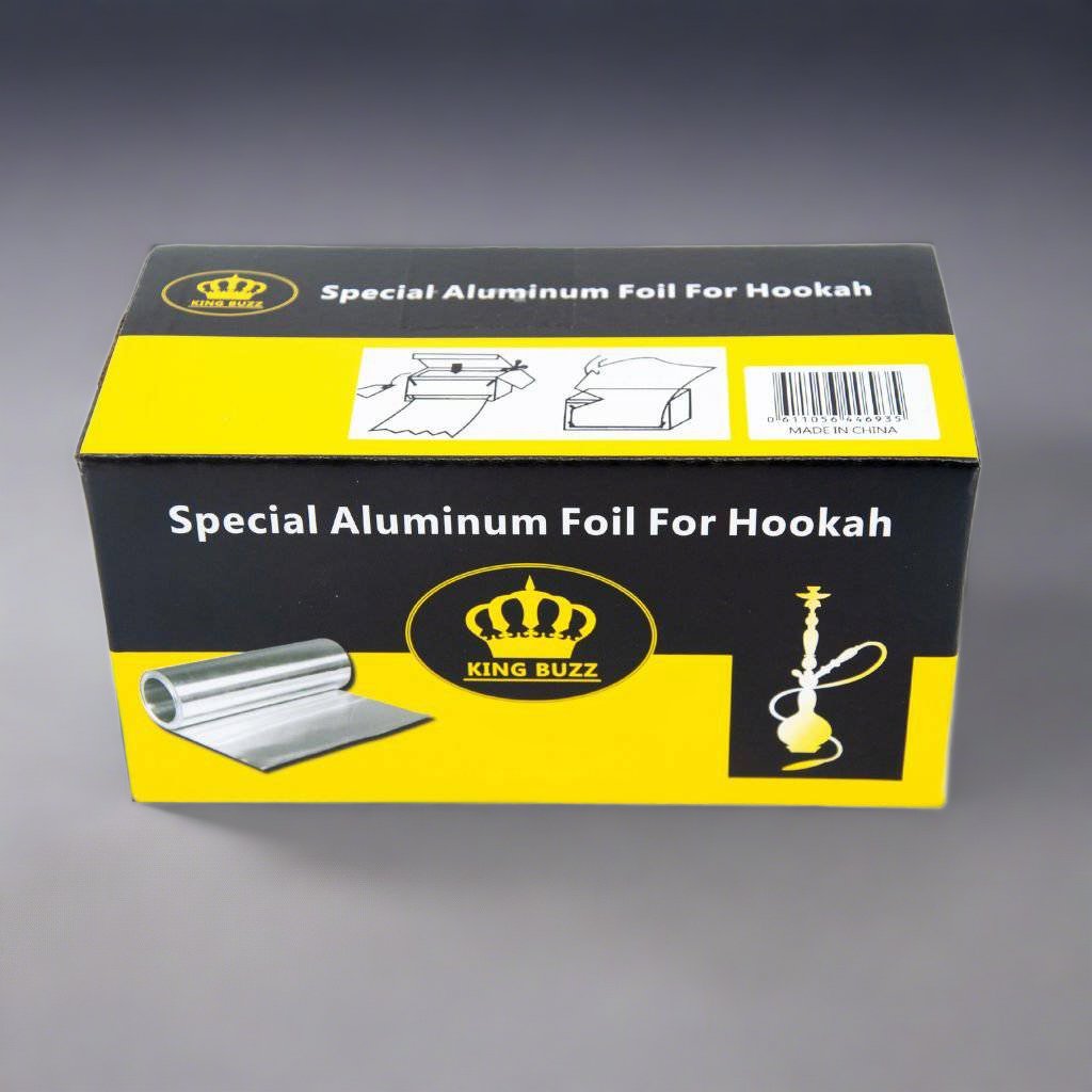King Buzz - King Buzz Shisha Aluminium Foil 100m - The Premium Way, image 5 of 10