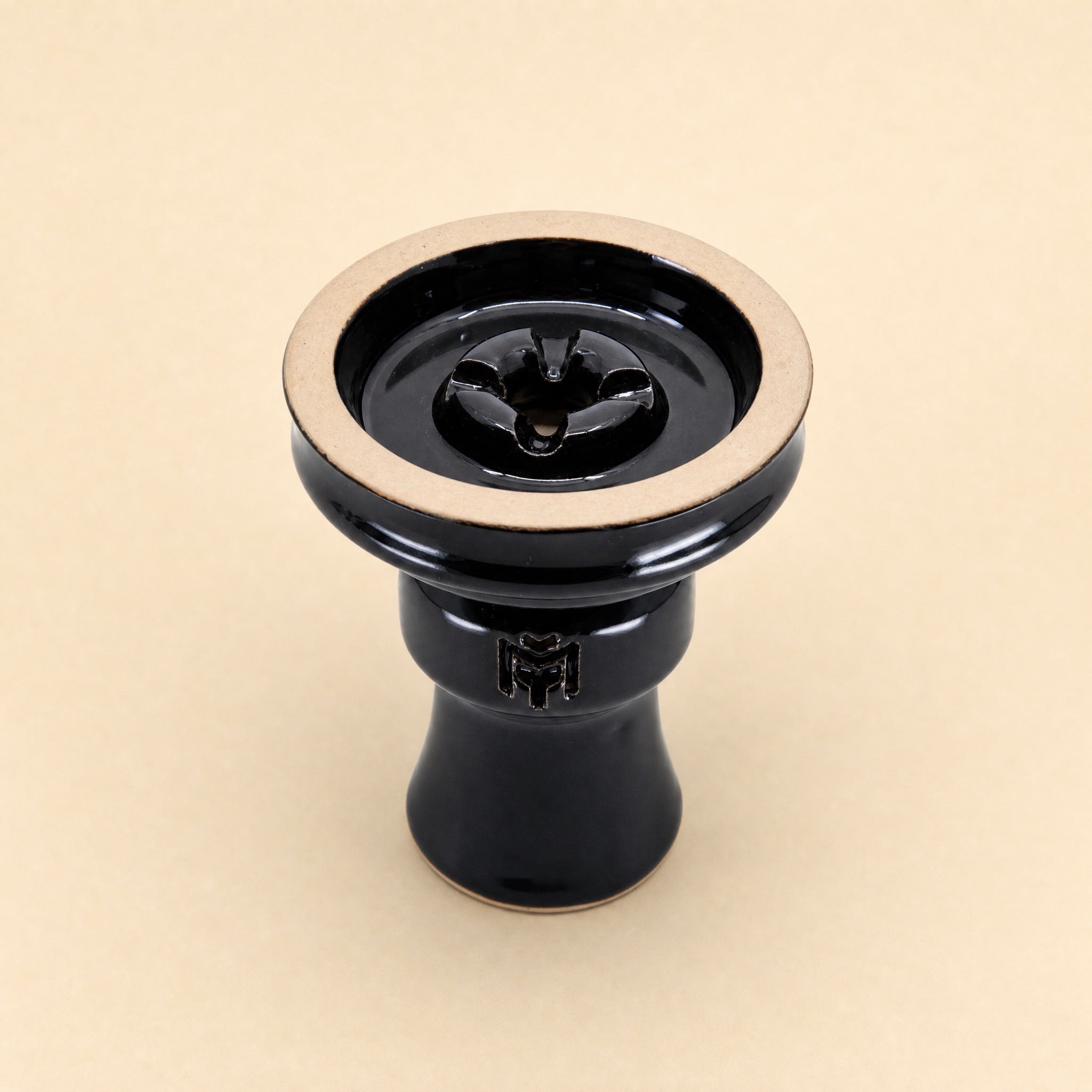 MIT Luxury Ashera Eclipse bowl top-down view showing single-spire phunnel chamber and four-petal spire crown