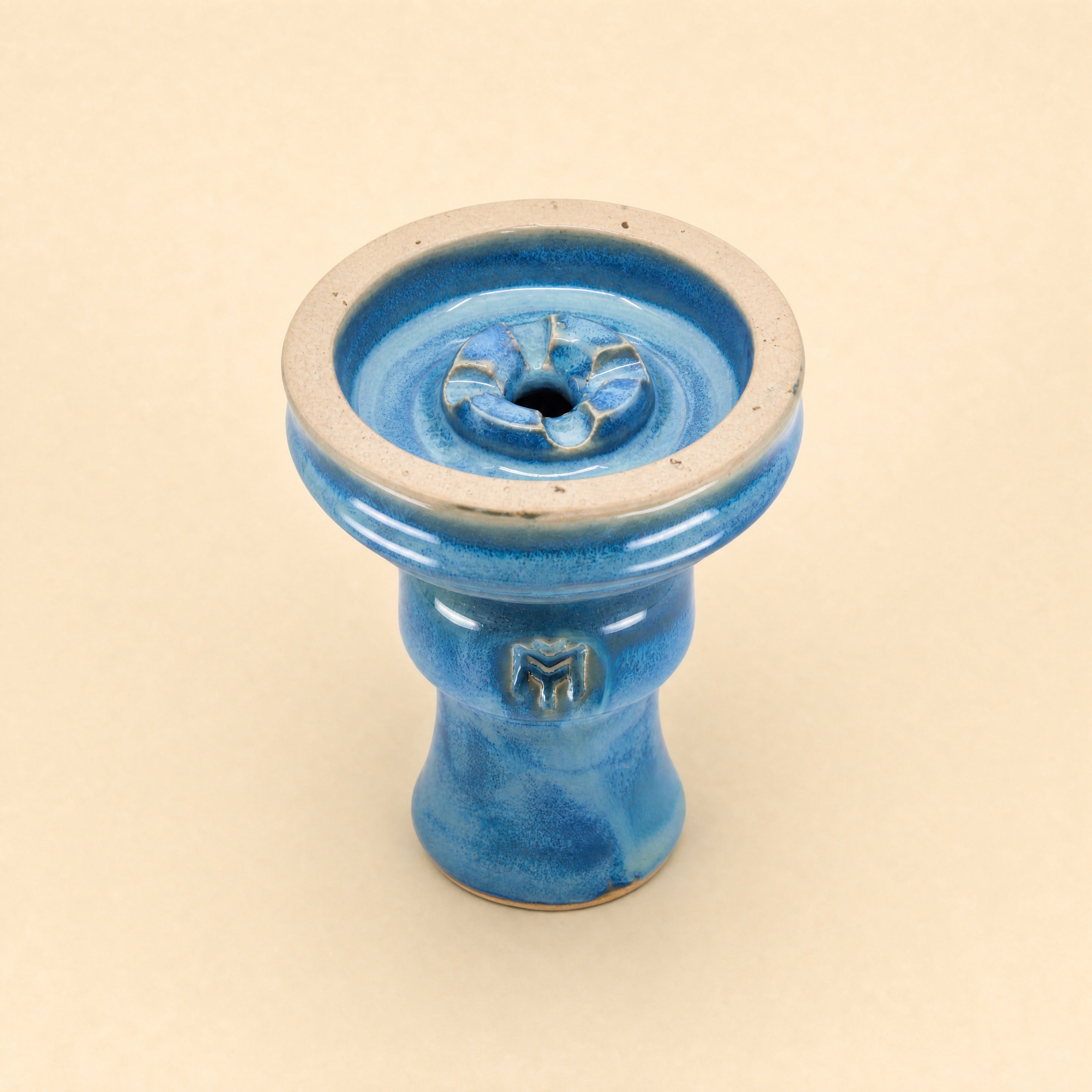 MIT Luxury Ashera Tide bowl top-down view showing single-spire phunnel chamber and four-petal spire crownv