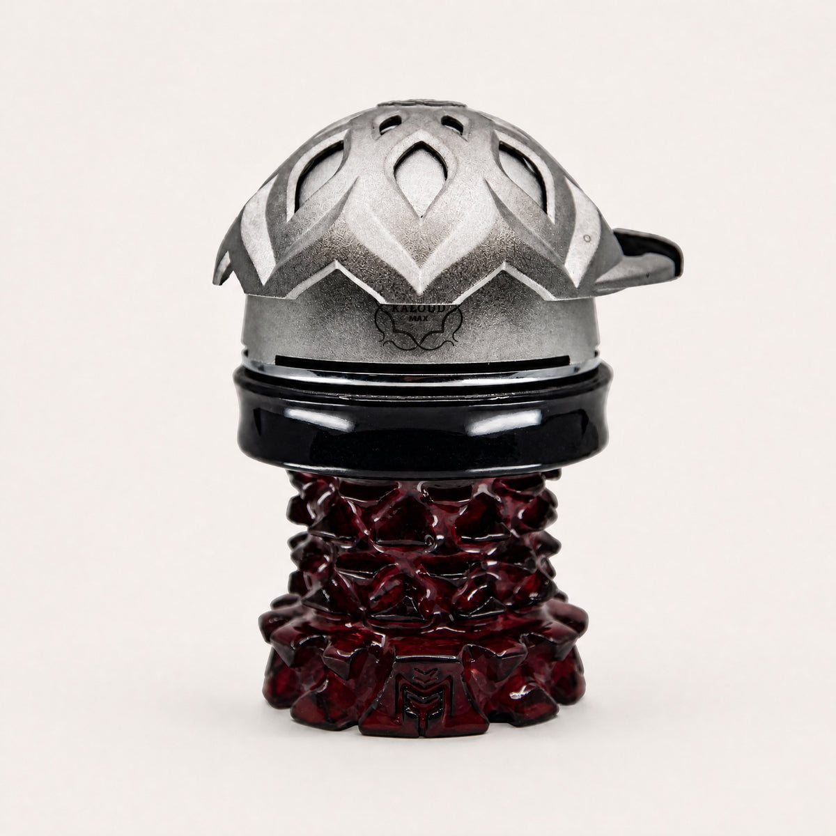 MIT Luxury Mitovation V2 Ruby bowl with Kaloud Lotus 1+ HMD seated flush on the 80mm rim, image 4 of 6