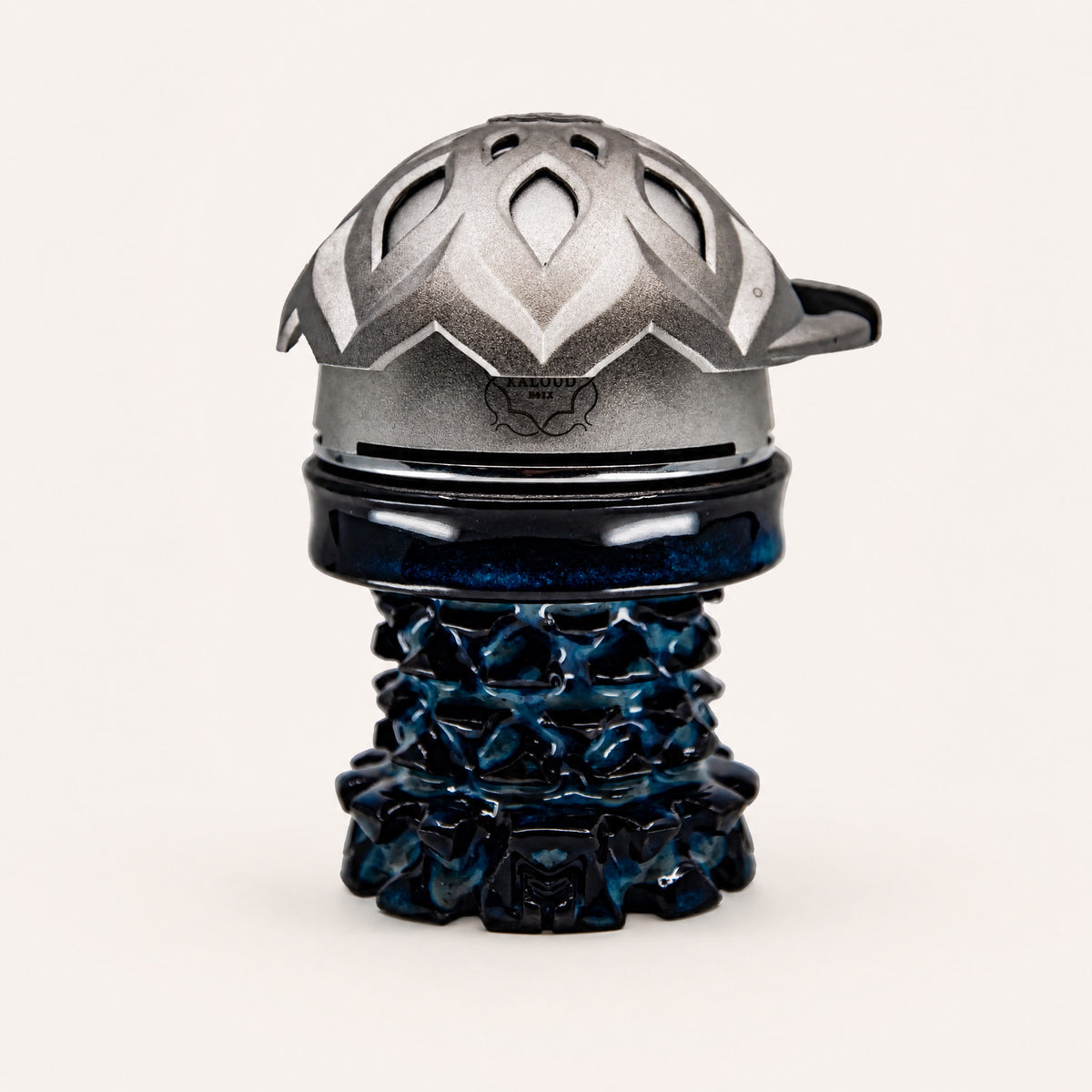MIT Luxury Mitovation V2 Sapphire bowl with Kaloud Lotus 1+ HMD seated flush on the 80mm rim, image 4 of 6