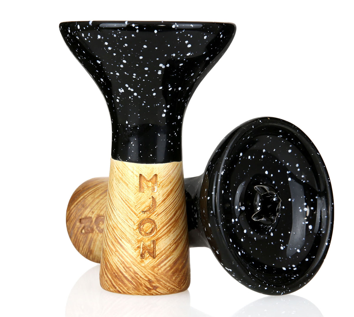 Moon Phunnel Shisha Bowl Glazed Clay, image 11 of 11