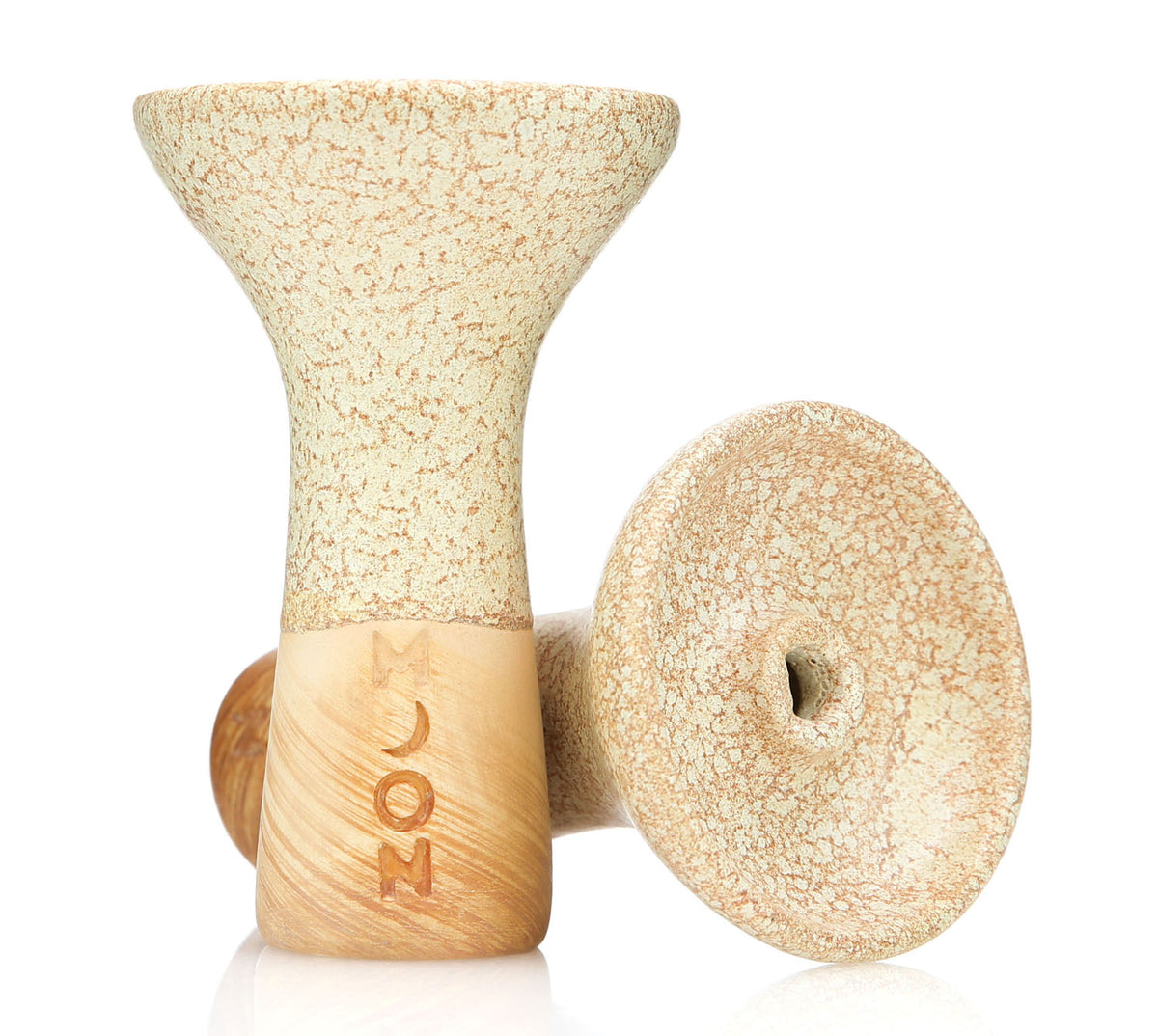 Moon Phunnel Shisha Bowl Glazed Clay, image 10 of 11