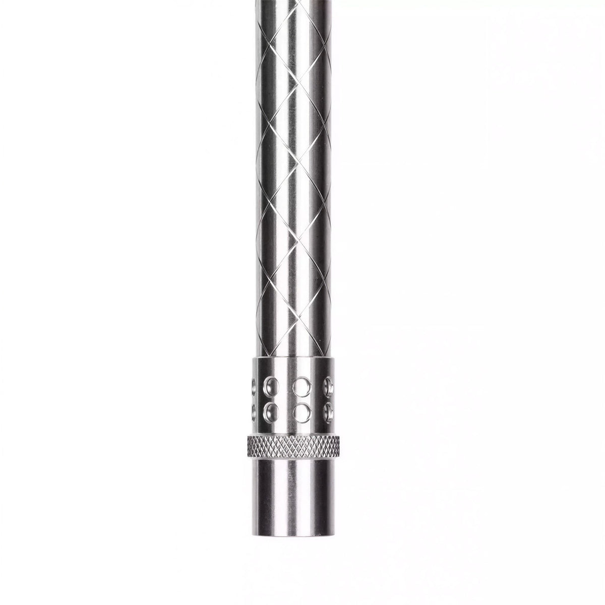 Moze Breeze Two Shisha – Stainless Steel Diffuser Downstem Closed View, image 5 of 6
