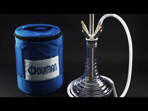 Oduman Gusto-XL Shisha – 65 cm Stainless, 4-Hose Ready
