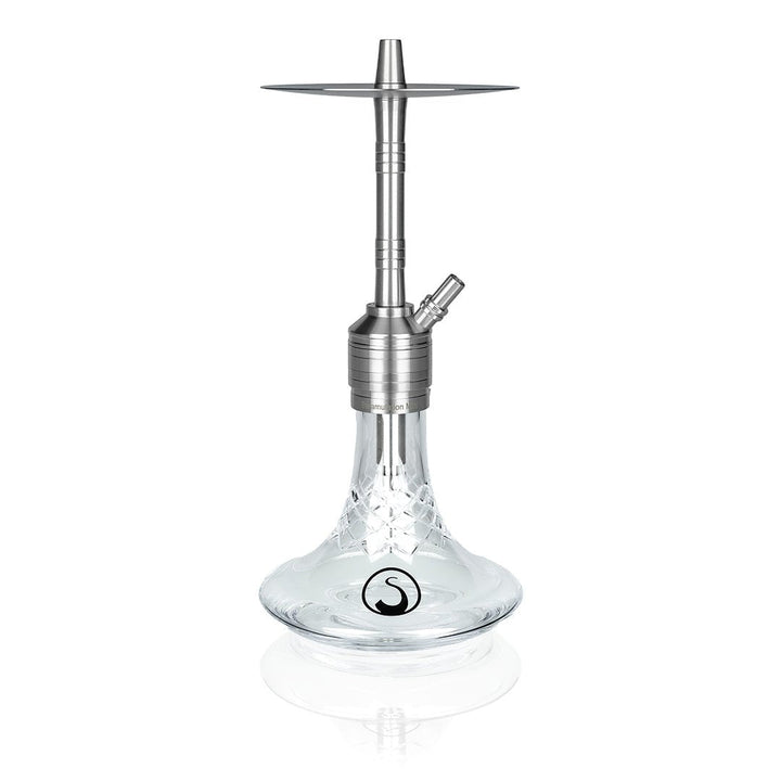 Steamulation Mini Gen II hookah in Crystal finish — The Premium Way