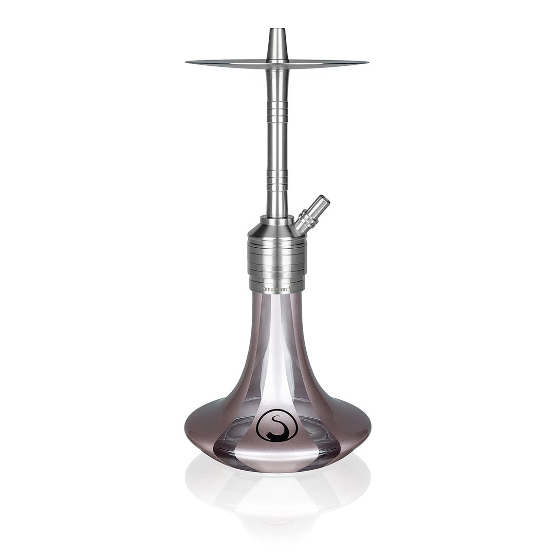 Steamulation Mini Gen II hookah in Rose Metallic finish — The Premium Way, image 4 of 10