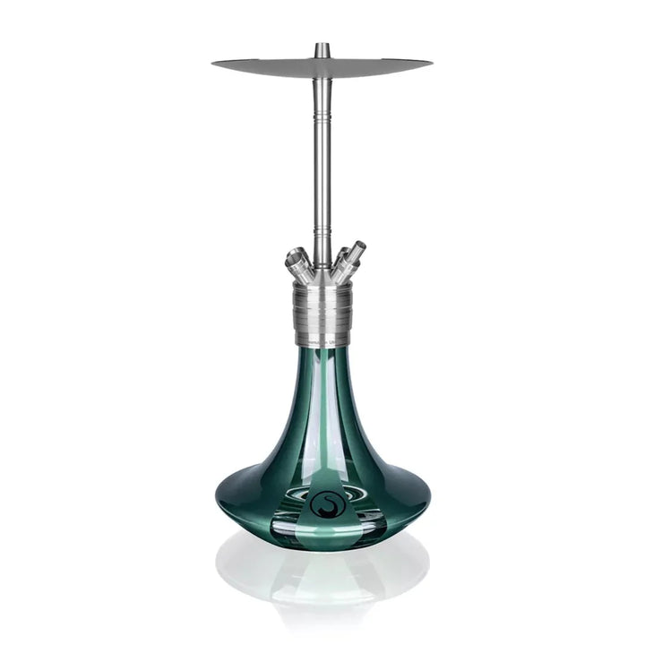 Steamulation Ultimate Gen II shisha in Emerald Green Metallic finish from The Premium Way