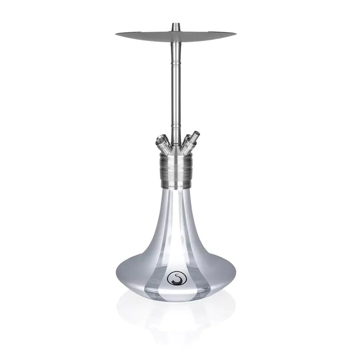 Steamulation Ultimate Gen II shisha in Silver Matt Metallic finish from The Premium Way