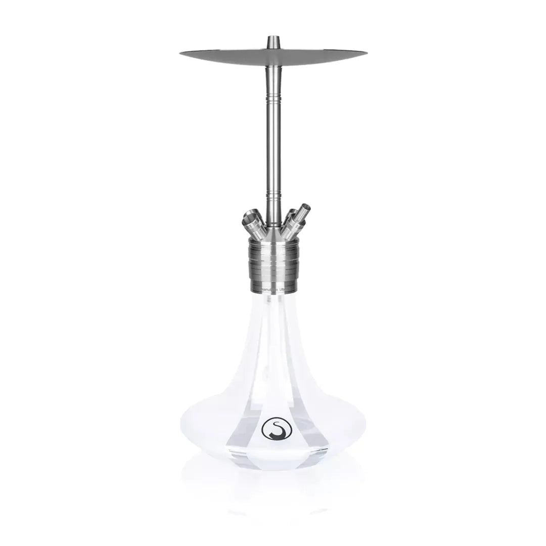 Steamulation Ultimate Gen II shisha in White Matt finish from The Premium Way
