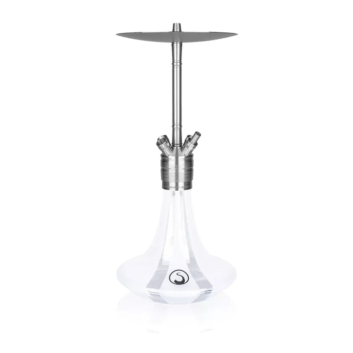 Steamulation Ultimate Gen II shisha in White Matt finish from The Premium Way