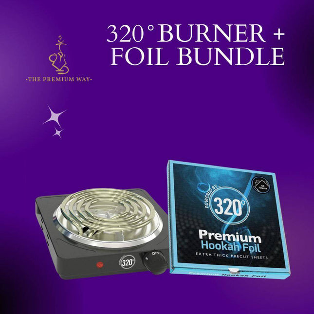 320° - 320 Burner and Foil Bundle - The Premium Way