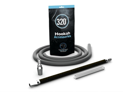 320° - 320° Carbon Handle Shisha Set - The Premium Way