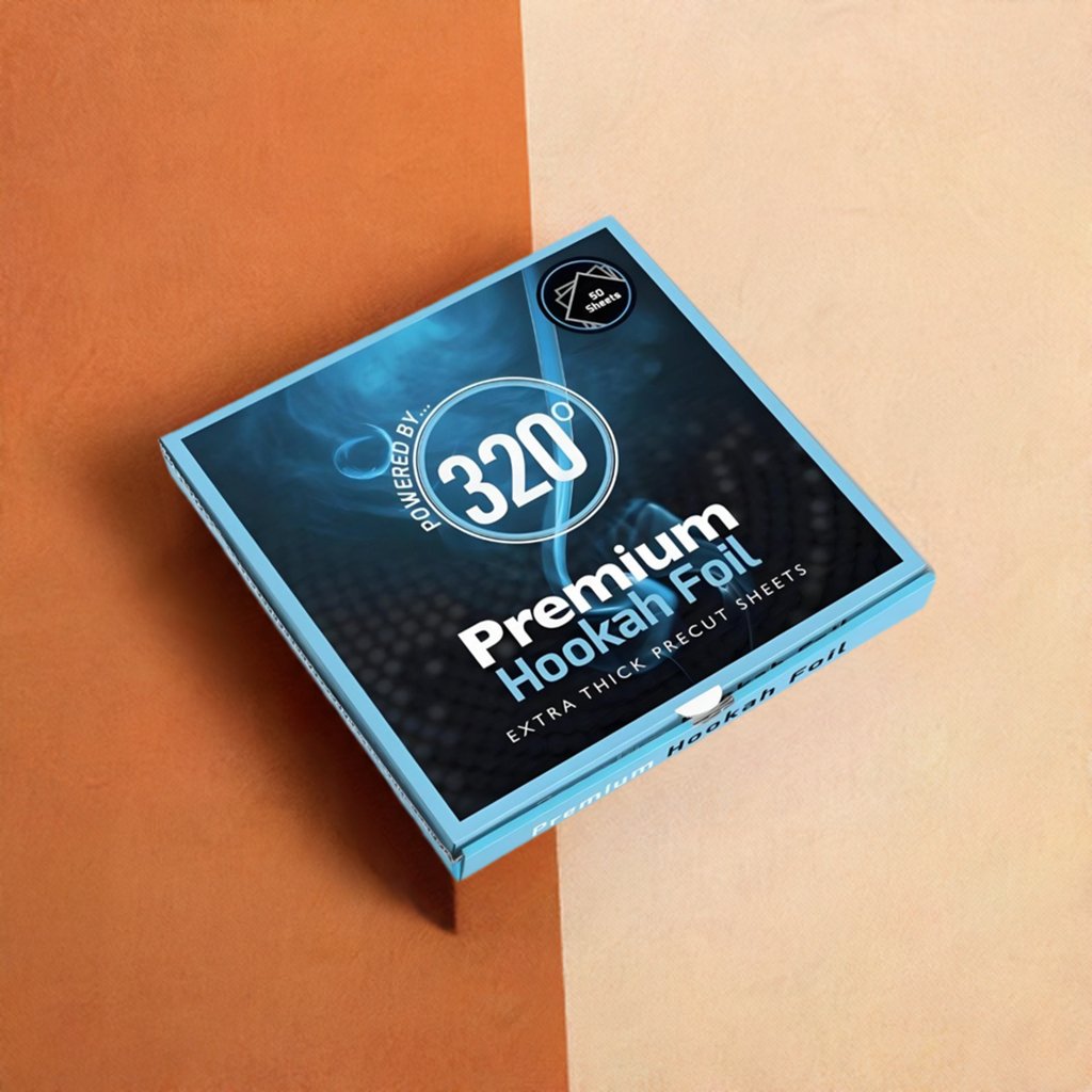 320° - 320° Heavy Duty Hookah/Shisha Foil Sheets (Pre-Cut) - The Premium Way, image 8 of 17