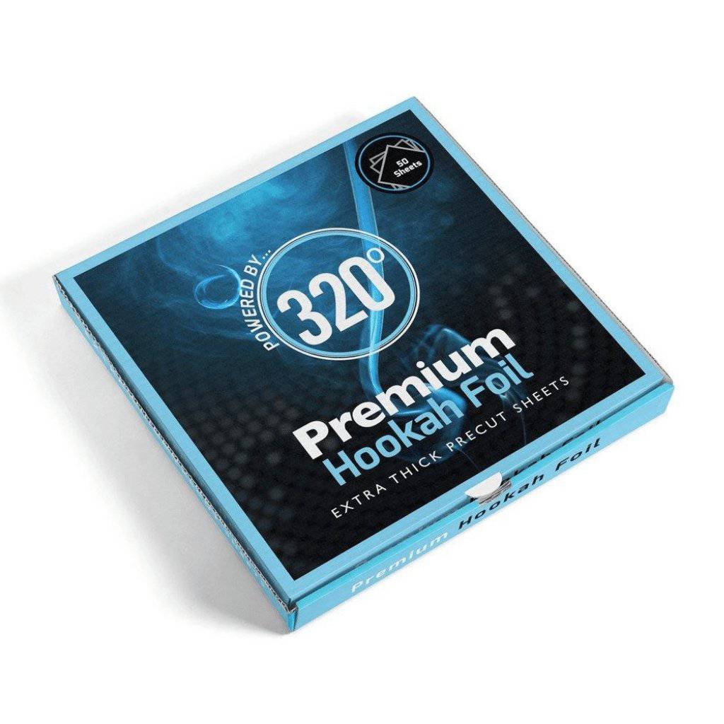 320° - 320° Pre-Cut Heavy Duty Hookah/Shisha Foil Sheets - The Premium Way, image 13 of 17