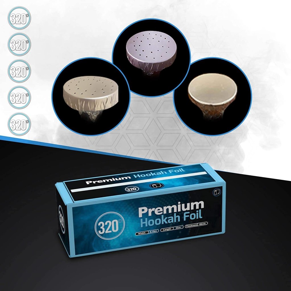 320° - 320° Shisha Foil 40 Microns Roll & Precision Cutter - The Premium Way, image 13 of 13