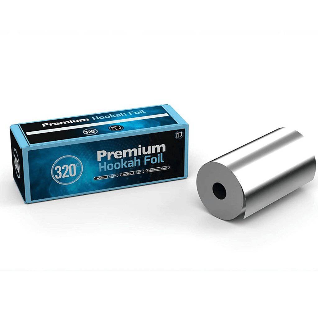 320° 25 m shisha foil roll with integrated cutter, image 10 of 13