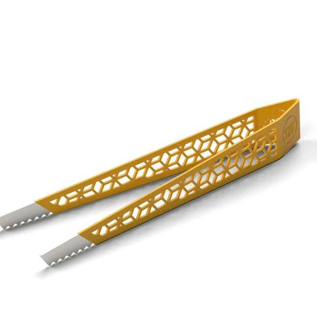 320° - 320° Shisha Stainless Steel Tongs - Gold - The Premium Way