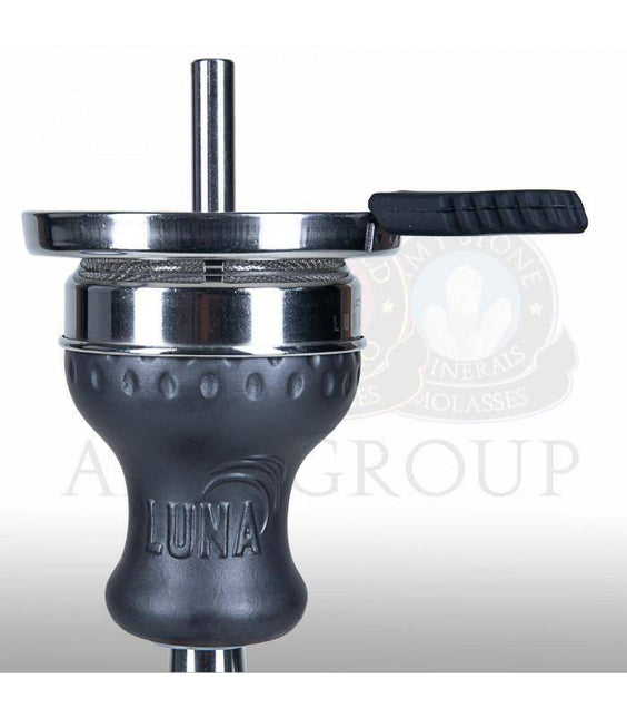 Amy Deluxe - Amy Deluxe - Luna SS - Small Stainless Steel Hookah 001.03 - The Premium Way