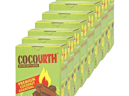 Cocourth - Cocourth Hexagon Coconut Shisha Charcoal - 60 Pieces - The Premium Way