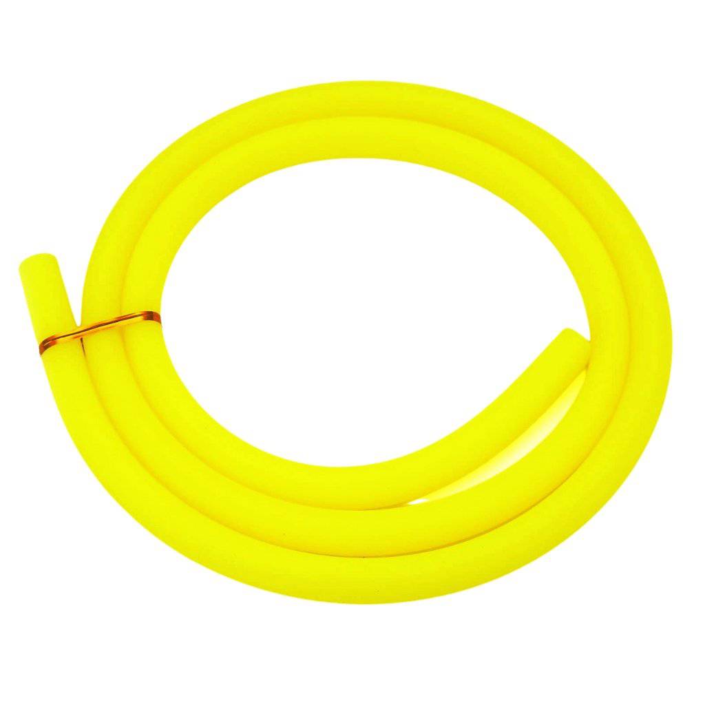 Essentials - Essentials Shisha Silicone Matte Hose - Yellow