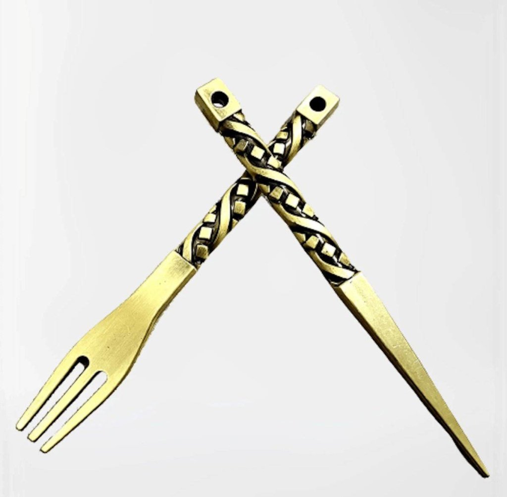 Essentials - Premium Hookah Poker & Fork Set - The Premium Way, image 3 of 3