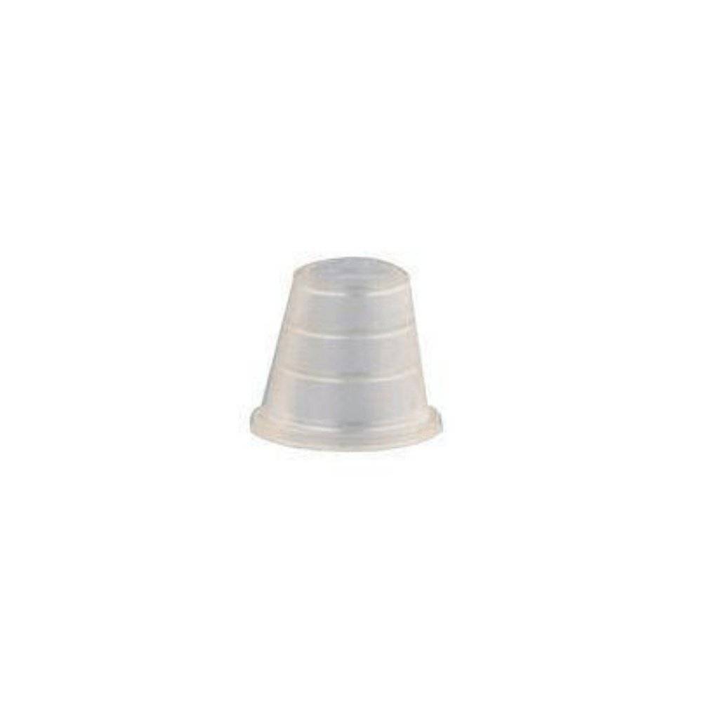 Black Khalil Mamoon rubber hose grommet for hookah hose port, image 3 of 7