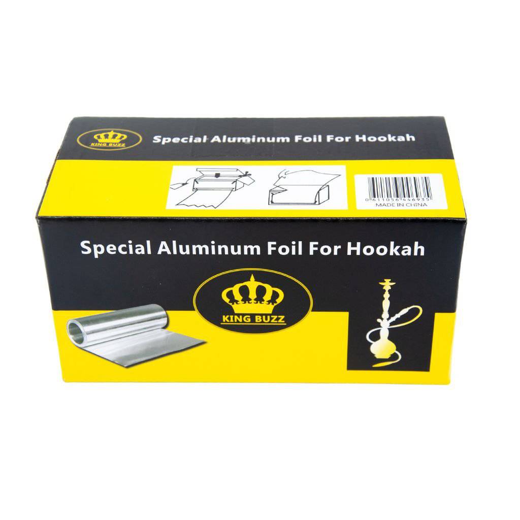 King Buzz - King Buzz Shisha Aluminium Foil 100m - The Premium Way, image 4 of 10