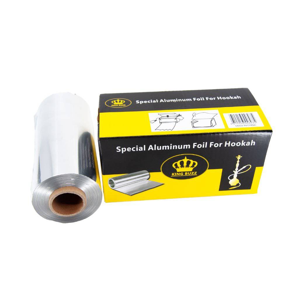 King Buzz - King Buzz Shisha Aluminium Foil 100m - The Premium Way, image 7 of 10