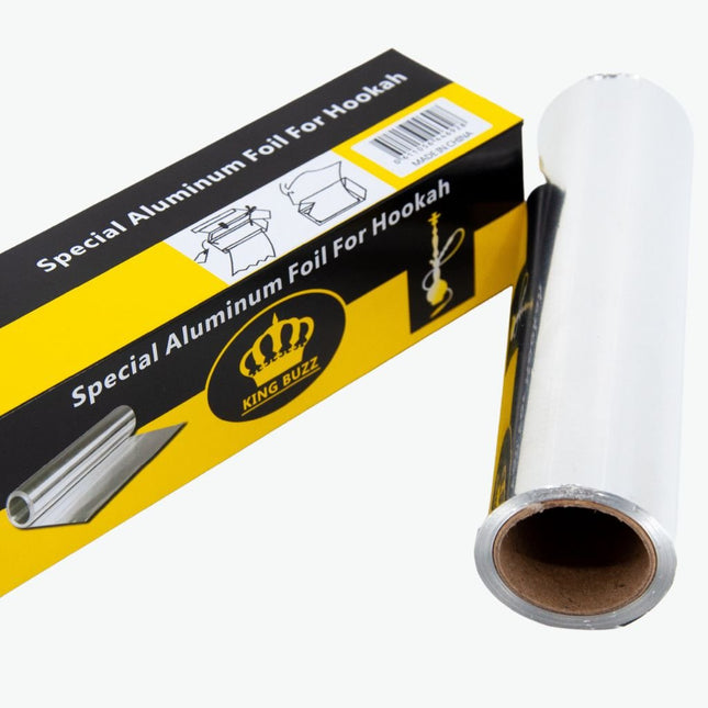 King Buzz - King Buzz Shisha Aluminium Foil 20m - The Premium Way