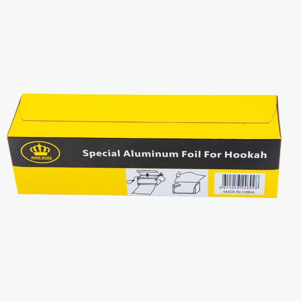 King Buzz - King Buzz Shisha Aluminium Foil 20m - The Premium Way, image 8 of 11