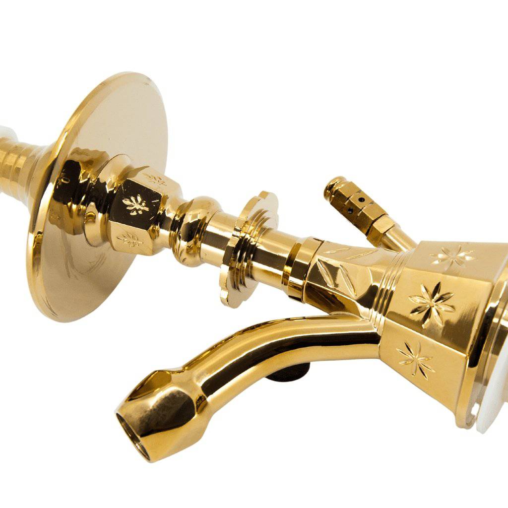 King Buzz - King Buzz Traditional Small Shisha - Gold - The Premium Way, image 8 of 14