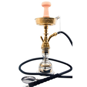 King Buzz Gold Traditional Shisha 52cm Kit