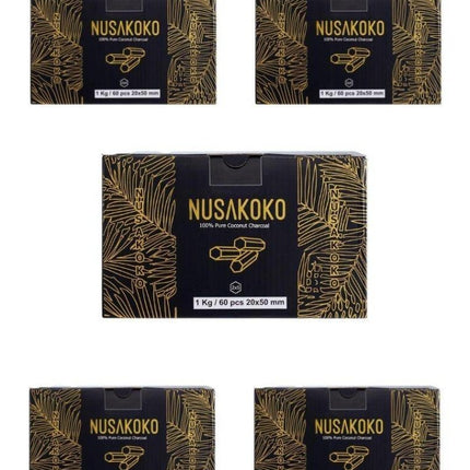 Nusakoko - Nusakoko Hexagon Charcoal - The Premium Way