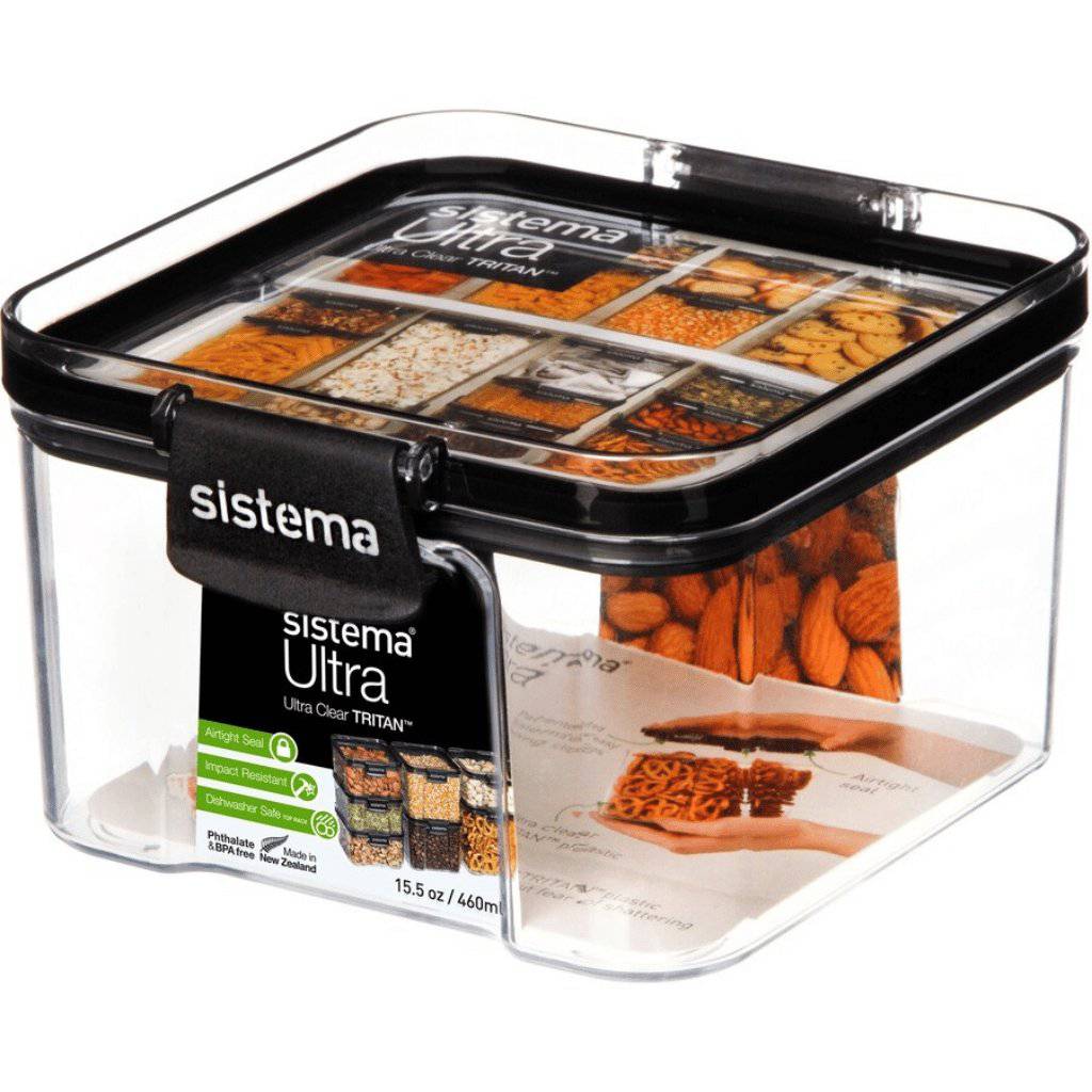 Sistema - Sistema Tritan Ultra Square Storage Container - The Premium Way, image 5 of 5