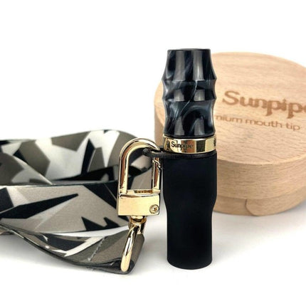 Sunpipe - Sunpipe 2.0 Personal Mouthtip - Mini Black - The Premium Way