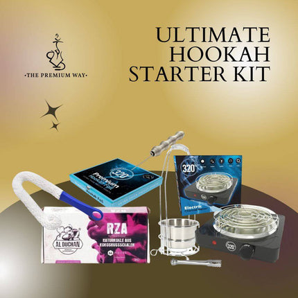 The Premium Way - Ultimate Hookah Starter Kit - The Premium Way