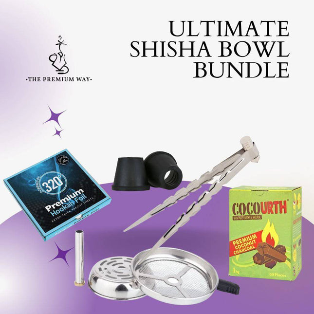 The Premium Way - Ultimate Shisha Bowl Bundle - The Premium Way