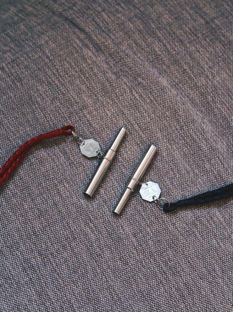 VZ Hookah - V.Z. Hookah - Deluxe Red Leather Personal Mouthtip - The Premium Way, image 8 of 12