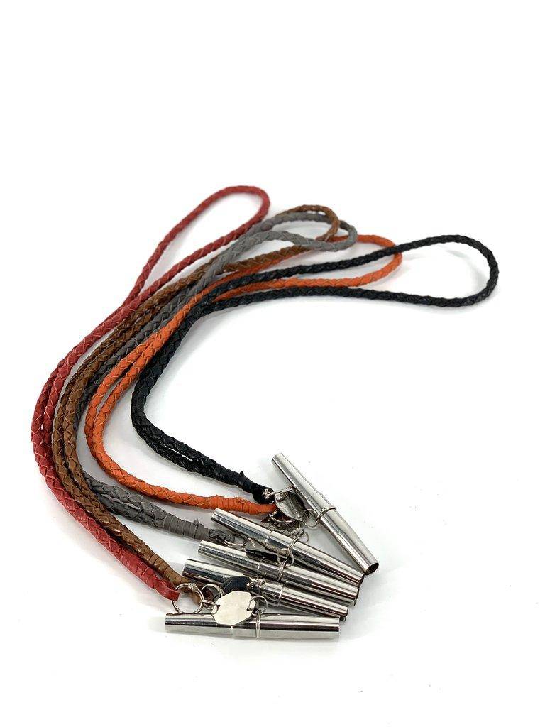 VZ Hookah - V.Z. Hookah - Deluxe Red Leather Personal Mouthtip - The Premium Way, image 6 of 12